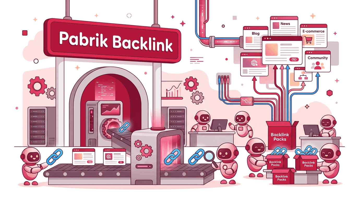 Pabrik Backlink — proses pembuatan backlink